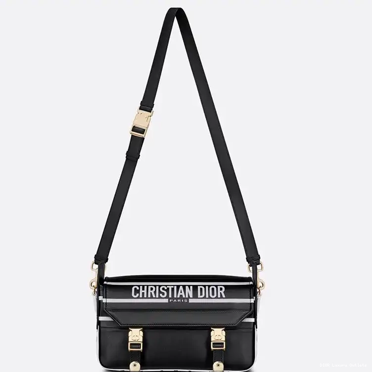 Cheap Messenger Leather Diorcamp Black Smooth Small 0420 Luxury